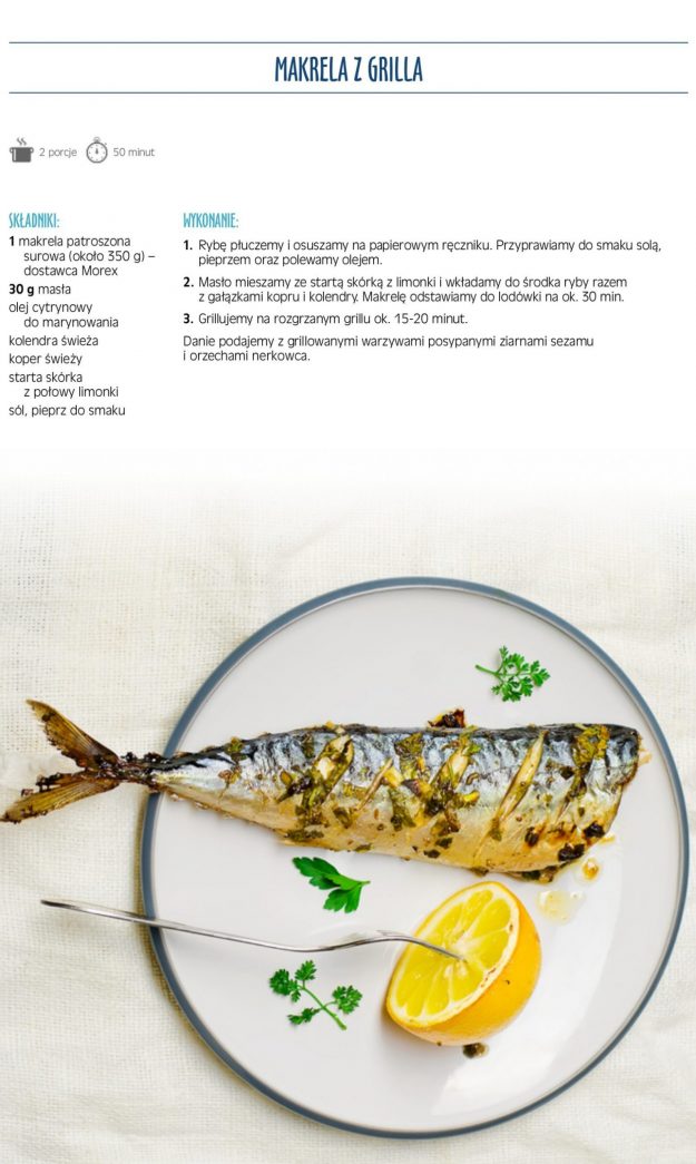 makrela z grilla